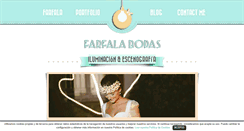 Desktop Screenshot of farfalabodas.com